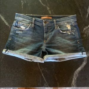 Joe’s Collector’s Edition Rolled Cuff Jean shorts